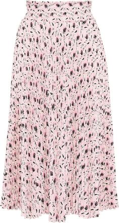 Prada Gonna con stampa - Rosa