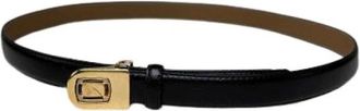 Dior Pre-owned Leren Riem - Dames - Vintage Accessoires - Zwart - ONE Size - Leer - Vintage
