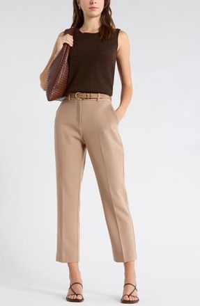 Nordstrom Rack Slim Fit Ankle Pants in Tan Gingersnap at Nordstrom Rack, Size 16 (Similar To 14W)