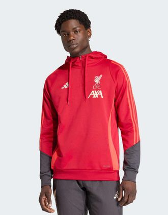 adidas Liverpool fc tiro 25 competition - Top da allenamento rosso fragola
