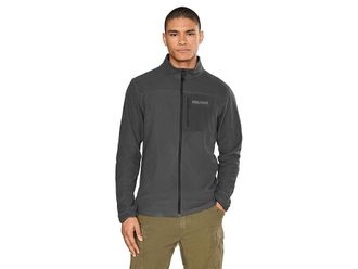 Marmot Airfleece Jacket Mens Sweater Blackened : 2XL, Polyester