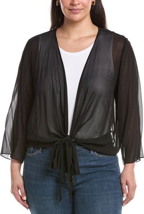 Eileen Fisher Eileen Fisher Plus Silk Wrap Jacket