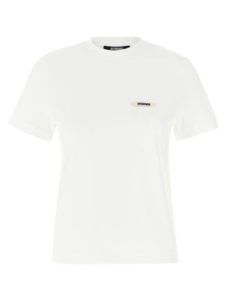 Tシャツ・カットソー JACQUEMUS Woman T-Shirt Black TSW00133AJ00124 990 Jacquemus: Women's Le T-shirt Caraco (Black) | DSMNY E-SHOP