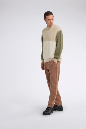 Gas Herenpullover AMARI LOGO in reguliere pasvorm