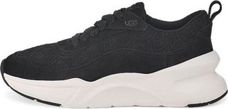 UGG (WMNS) UGG LA Glide Logo Stitch Black 1125031-BLK