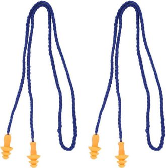 OEM Tapones Para Los O&iacute;dos De Silicona Suave De 2 Piezas Con Cable - Reducci&oacute;n De Ruido Para Dormir Y Nadar, Dise&ntilde;o De &Aacute;rbol
