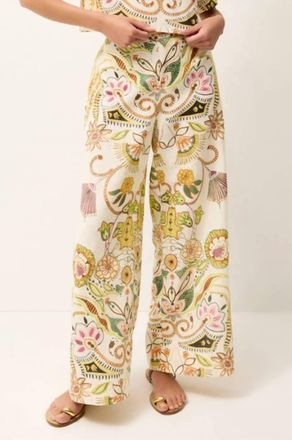 Marie Oliver Bennett Wide-Leg Palazzo Pants In Haven