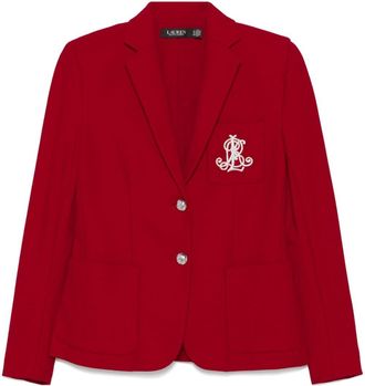 Lauren Ralph Lauren Blazer con logo - Rosso
