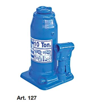 Trade Shop Trade Shop - Sollevatore Idraulico A Bottiglia Binda Idraulica Ton. 10 Omcn 127 Crick Cricco