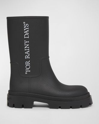 ミドルブーツ OFF WHITE Women Boots OWIA248 BLACK Off-White c/o Virgil Abloh Knee-high boots for Women