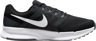 Nike Run Swift 3 Running Sneaker in Black/White/Dark Smoke Grey Mesh Men