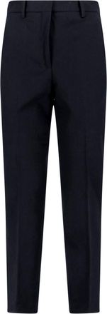 Incotex Silk Blend Trousers - Black