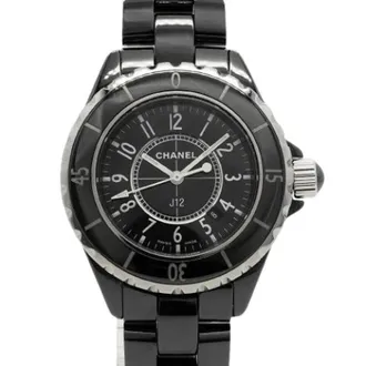 Chanel Pre-owned Watches, female, Black, Size: ONE SIZE Pre-owned Vintage Wristwatch