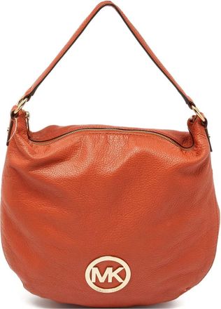 Michael Kors Borsa tote con placca logo Pre-owned - Arancione
