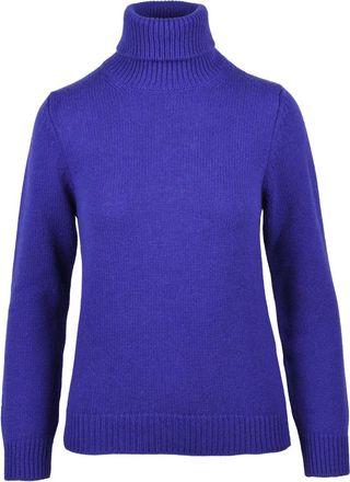 KANGRA High Neck Sweater in Luxurious Wool-Cashmere Blend