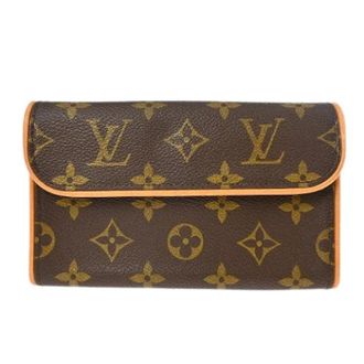 Louis Vuitton Pre-owned Clutches, female, Brown, Size: ONE SIZE Pre-owned Florentine Pochette