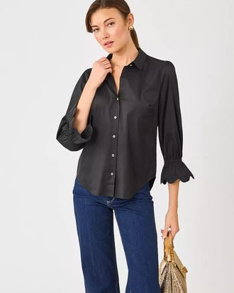 Lilly Pulitzer The RicRac 3/4 Sleeve Lilly Shirt