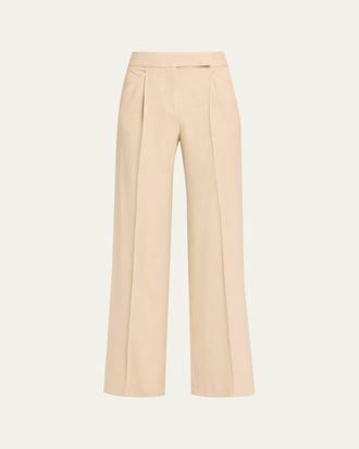 Veronica Beard Marbeau Wide-Leg Pants