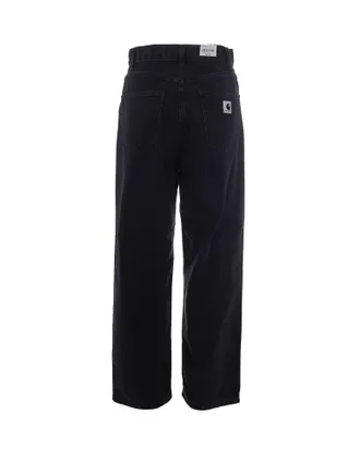 Carhartt Work in Progress Womens Jeans Brandon Black Stone Washed Cotton Smith Denim smith