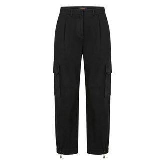 Moorer Donna, Pantaloni, Nero, S, new