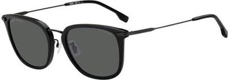 BOSS Boss 1287/F/SK Asian Fit 807/M9 Mens Sunglasses Black Size 56