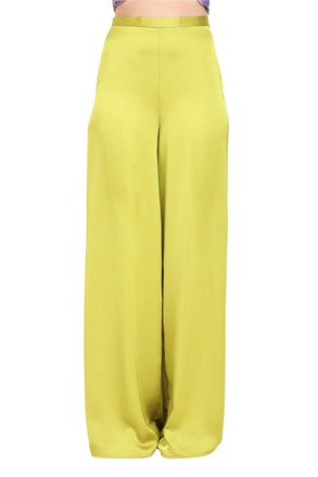 Simona Corsellini Simona Corsellini Green Polyester Trousers