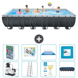 Intex Piscina Ultra Xtr Rectangular - 732x366x132 Cm - 9-piezas S651