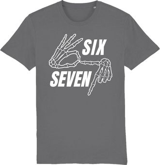 Generic 67 Meme V17 Halloween Costume 6 7 Funny Men Women T-Shirt Grey