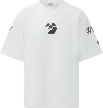 Off-white White Crew Neck T-Shirt