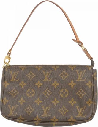 Louis Vuitton Brown Pouch (Pre-Owned)
