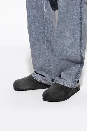 Diesel Slides D-WOODSTOCK, Mens, Grey