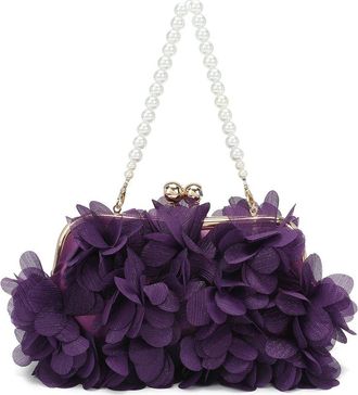 Tiffany & Fred Floral Evening Clutch
