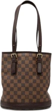 Louis Vuitton Pre-owned Marais Bucket Bag - Pre-owned - Mujer - Marr&oacute;n - ONE SIZE