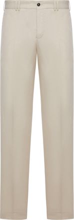 Pantaloni Torino TAILORED TROUSERS IN LINEN AND COTTON BLEND - Pt Torino - Man