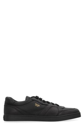 Prada Black Solid Collection Sneakers