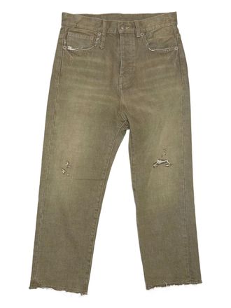 R13 distressed jeans - women - Fabric - 25 - Green