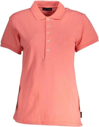 North Sails Polo shirt van katoen met korte mouwen - Dames - Polos - Roze - M - Katoen - Tops