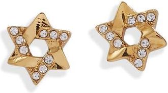 Alex and Ani Star Of David Mini Stud Earrings in Gold at Nordstrom