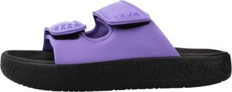 Veja Schoenen, Dames, Paars, 41 EU, Leer, Sandalia Etna Bold