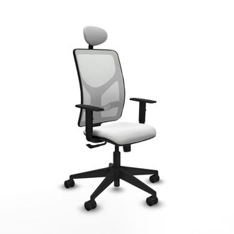 Piqueras y Crespo Silla De Oficina Con Cabecero Motilla Piqueras Y Crespo 1d066n1 Blanco