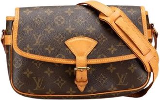 Louis Vuitton Pre-owned Cross Body Bags, female, Brown, Size: ONE SIZE Pre-owned Vintage Fabric Crossbody Bag