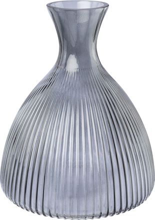 Creativ deco Dekovase geschliffenes Glas, Höhe 20 cm