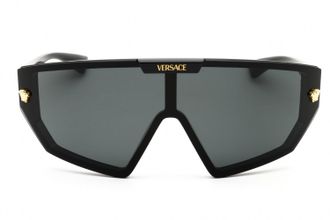 Versace 0VE4461 Shield Sunglasses - Black