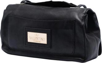 Valentino Pre-owned Vintage Schoudertas - Dames - Vintage Schoudertas - Zwart - ONE Size - Leer - Vintage