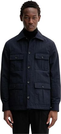 Bally Lichtgewicht Jas - Heren - Jassen - Blauw - Maat: 2XL