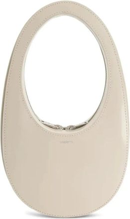 Coperni Borsa Mini Swipe Lucidato - - Bags - Donna - Beige - ONE SIZE