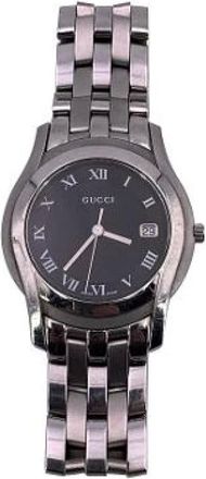 Gucci Pre-owned Watches, unisex, Black, Size: ONE SIZE Pre-owned G-timeless Wrist Watch
