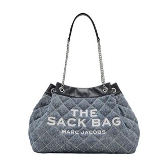 Marc Jacobs The Sack Bag - Dames - Schoudertassen - Blauw - ONE Size - Katoen - Tassen
