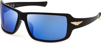 Police Mens SPLN37-650Z42 SPLN37 65 650Z42 Sunglasses - Black - One Size