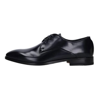 Fabi Leren Veterschoenen voor Zakelijk Gebruik - Heren - Nette schoenen - Blauw - 39 EU - Leer - Schoenen